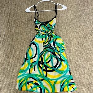 A/X silk dress with neck
